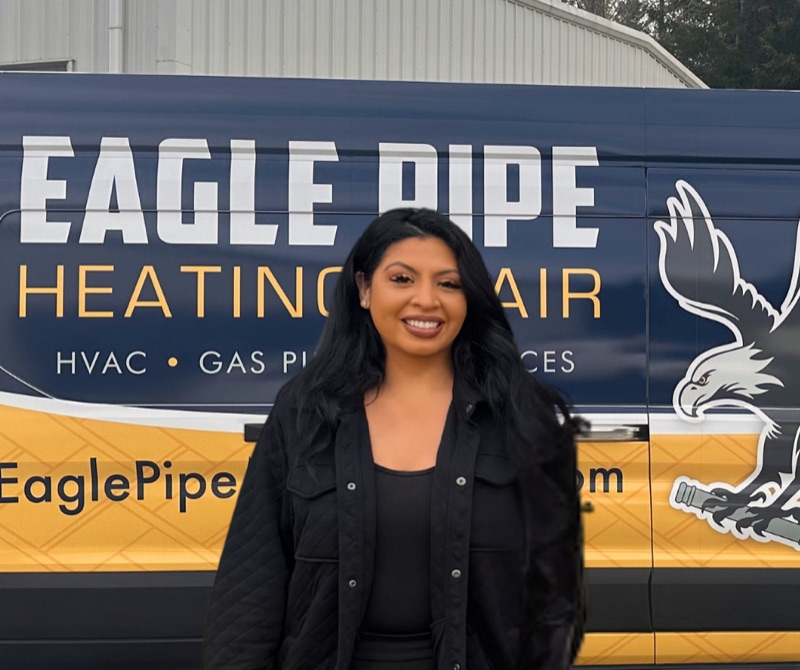 Bianca, Dispatcher at Eagle Pipe Heating & Air