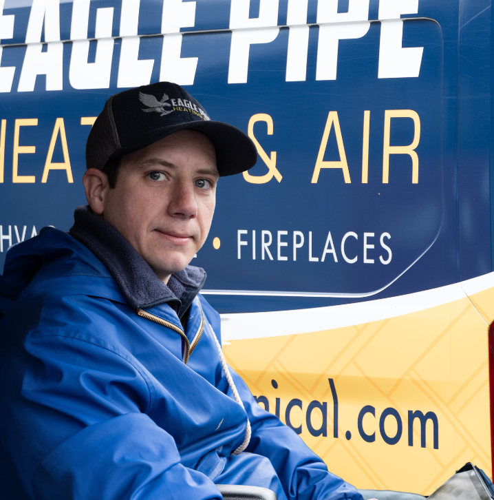 David, Tech at Eagle Pipe Heating & Air