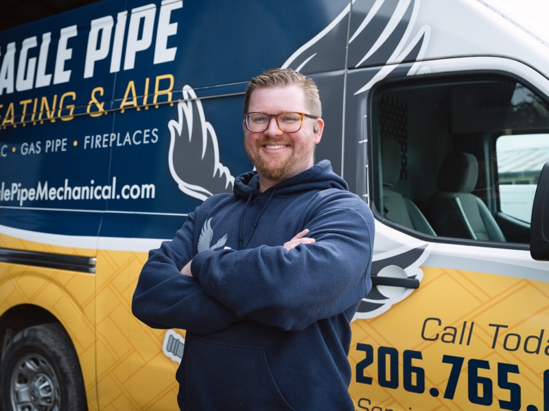 Tom, Lead Tech at Eagle Pipe Heating & Air