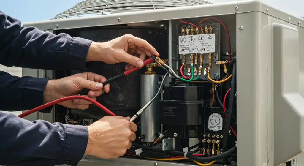 Heat Pump Repair in Belfair, WA 1 Heat Pump Repair is in progress