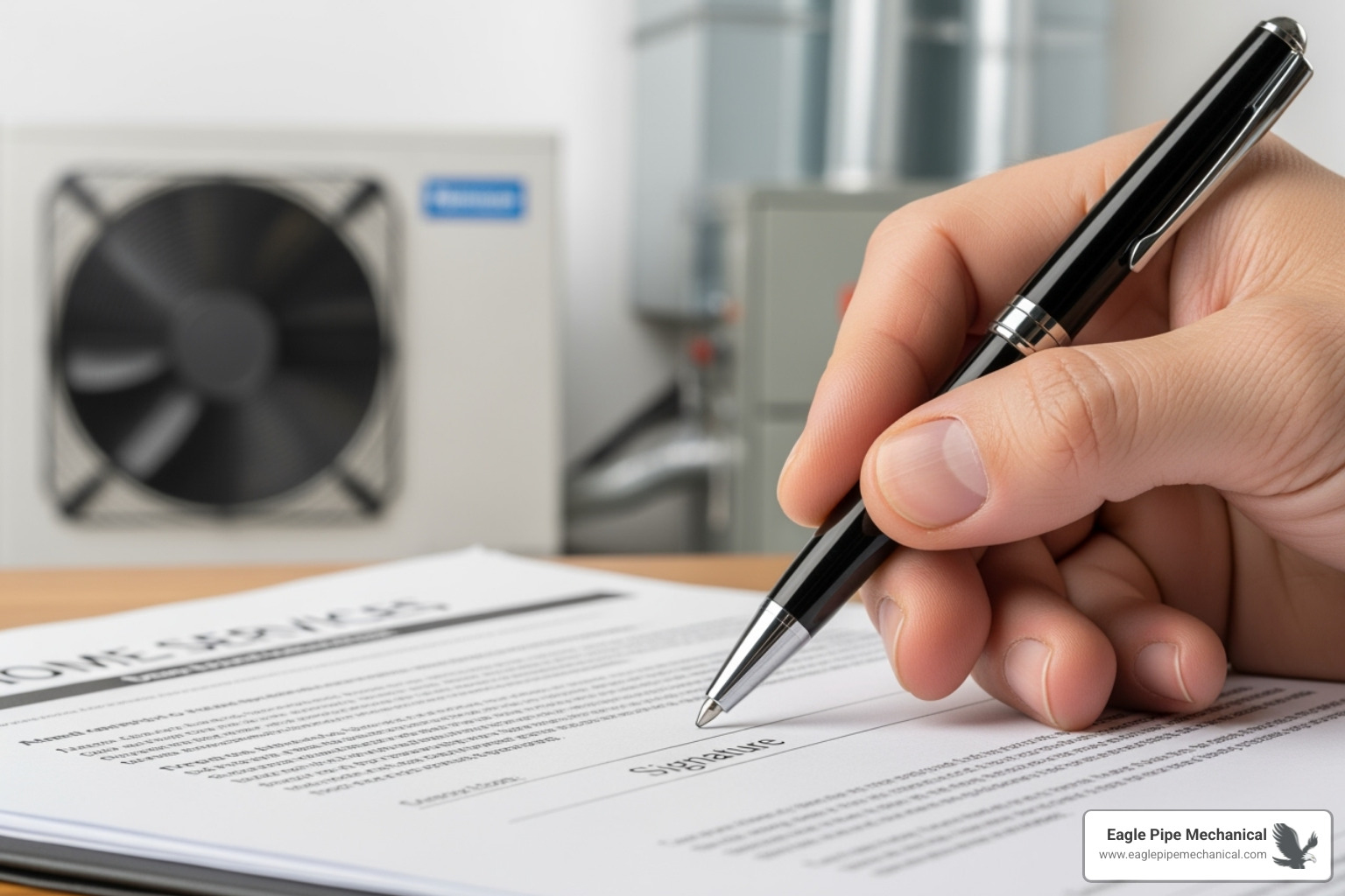 hvac service contract