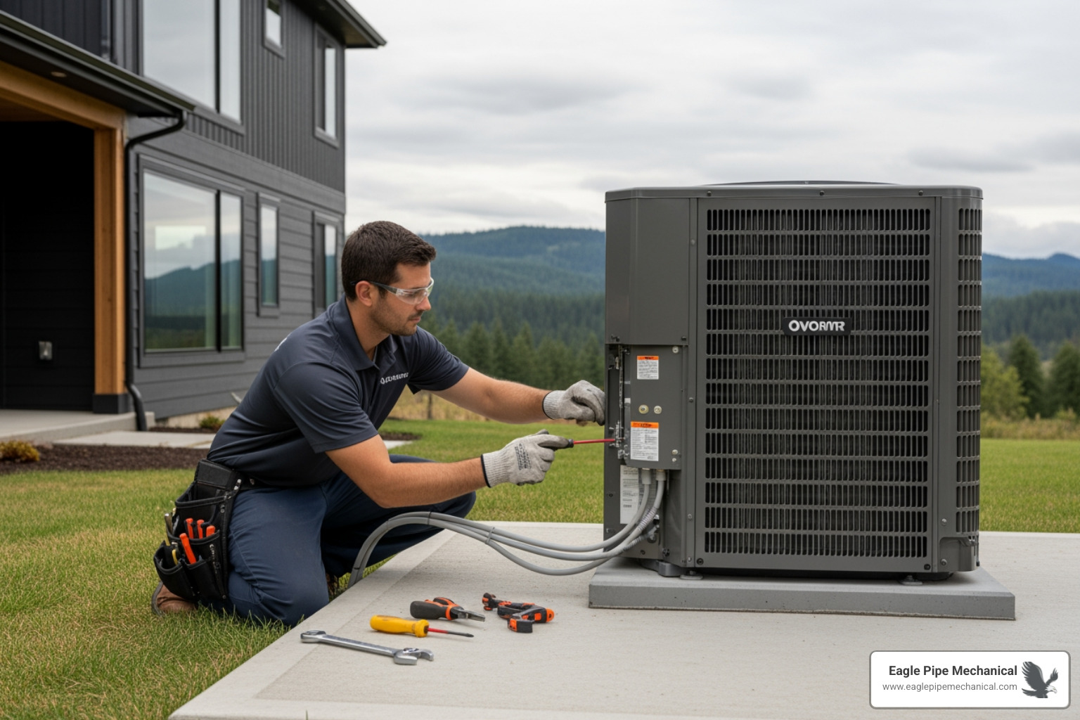 heat pump installation port orchard wa